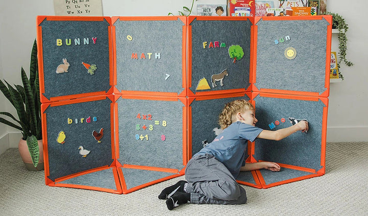 Try the Farmyard Pack by Superspace to enhance creativity in the classroom and at home. Supercharge your Superspace fun! The giant magnetic tiles are sold separately. 