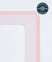 color:Marshmallow | Family Bundle in Marshmallow, close-up of the giant magnetic tile corner
