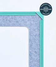 color:Pine | Family Bundle in Pine, close-up of the giant magnetic tile corner