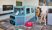The Rectangles Add-On Pack by Superspace in the Turquoise Color Variant